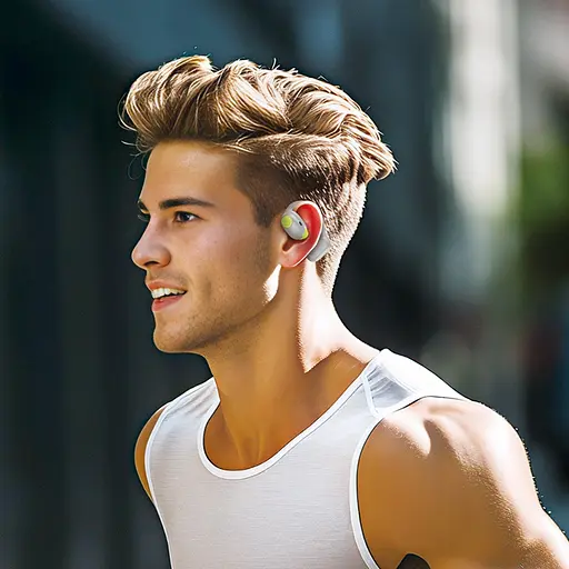 Навушники бездротові Hoco TWS EA1 відкриті сірий - фото 5