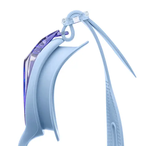 Дитячі окуляри для плавання Renvo Ertan JR Anti-fog Блакитний OSFM (1SG120-06) - фото 4