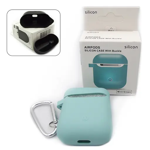 Чехол для Airpods 1/2 силиконовый - фото 4