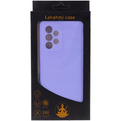 Чохол Silicone Cover Lakshmi Full Camera (AAA) для Samsung Galaxy A53 5G Бузковий / Dasheen - фото 6