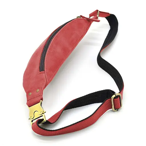 Жіноча шкіряна сумка-бананка Tarwa 31х11х2 см sum0026370 - фото 6