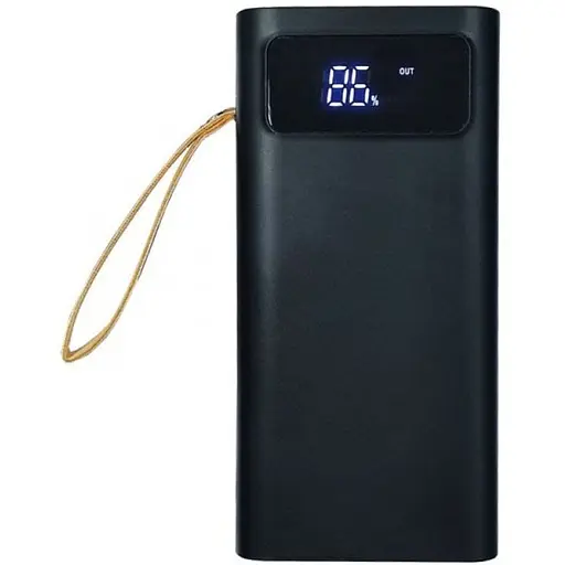 Зовнішній акумулятор (Power Bank) XO PR142 (30000 mAh Black)