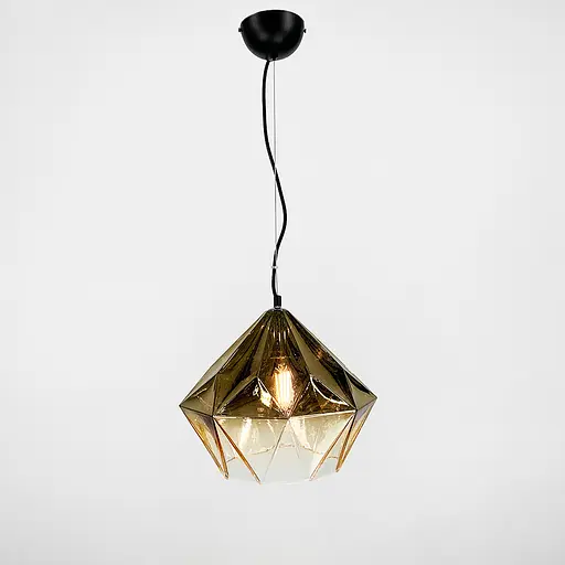 Світильник Gaia із золотим напиленням на плафоні Line.F 0632/1 GD - фото 1