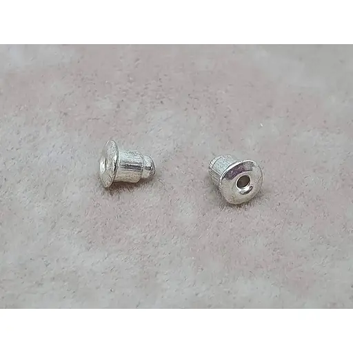 Заглушка-фиксатор для серег (металл) - фото 2