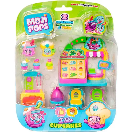 Ігровий набір КАПКЕЙК-КАФЕ Moji Pops PMPSB216IN50, 2 фігурки, аксесуари - фото 1