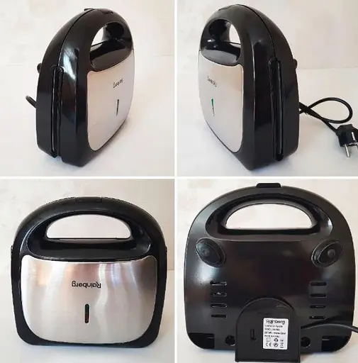 Електричний мультимейкер Rainberg RB-5408 4в1 з антипригарним покриттям - фото 8