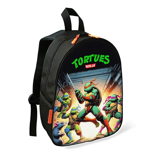 Рюкзак дитячий Черепашки-ніндзя шкільний/міський 34х27х13 см для хлопчика (02708)