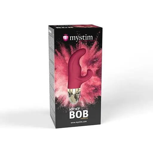 Вібратор-кролик Mystim Hop Hop Bob Fuchsia - фото 8
