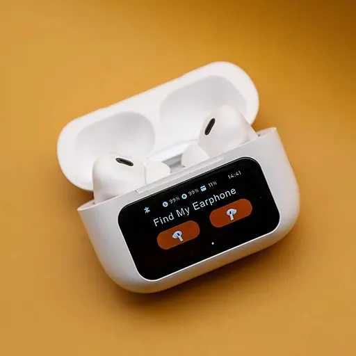 Вакуумные беспроводные наушники с экраном Remax Cozypods W30N TWS - фото 5