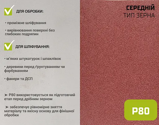Наждачний папір Alloid Building Tools на тканинній основі 200 мм х 50м зерно 80 (SP-20050080) - фото 6