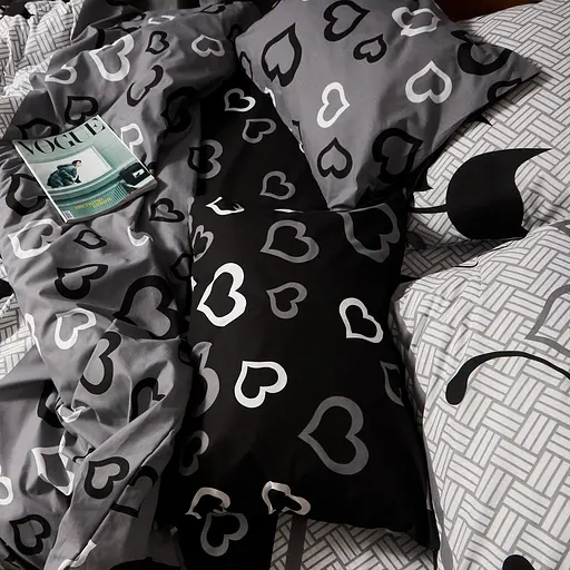 Набор наволочек Moon&Star Бязь Gold Люкс Feline Romance 40х40 см 2 шт - фото 4