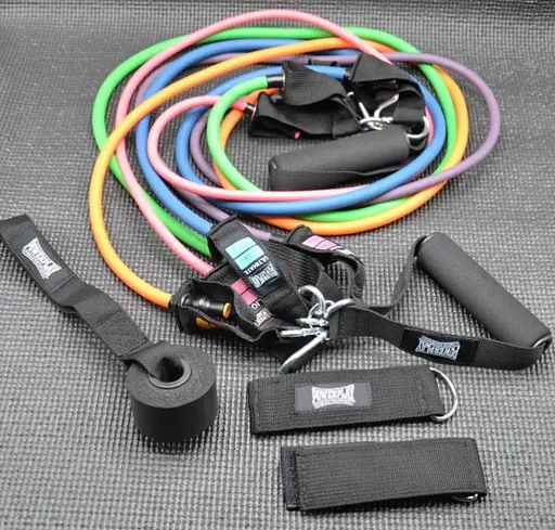 Набір трубчастих еспандерів PowerPlay PP-4102 Expander Set 5 шт. (до 35 кг.) (PP-4102_5set) - фото 8