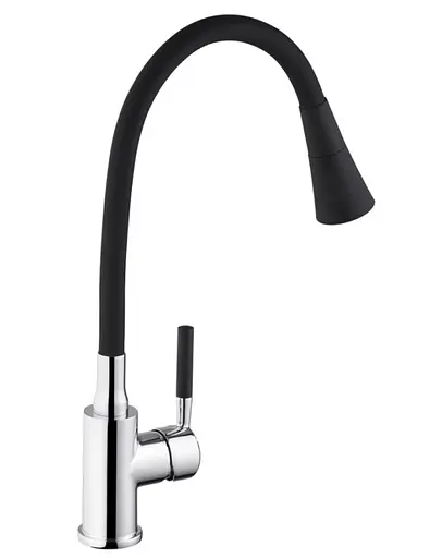 Змішувач для кухні Kroner KRM Kuche - C132BLK (CV033126) - фото 2