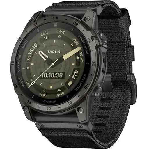 Смарт-часы Garmin Tactix 7 AMOLED Edition Premium Tactical GPS Watch with Adaptive Color Display (010-02931-00/01)