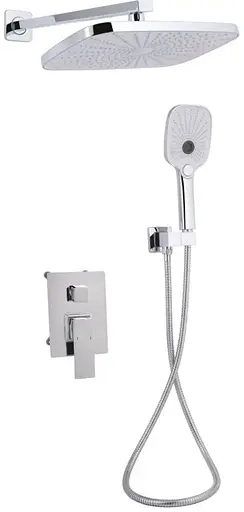Душевая система для душа Qtap Gemini скрытого монтажа QTGEM113CRM45696 - фото 1
