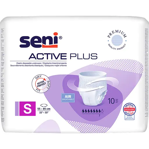 Труси для дорослих Seni Active Plus поглинальні S 10 шт. - фото 1