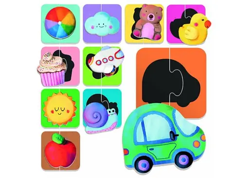 Настільна гра Headu Розвиваючий пазл Маленькі силуети (Baby Silhouette) (MU54969) - фото 2