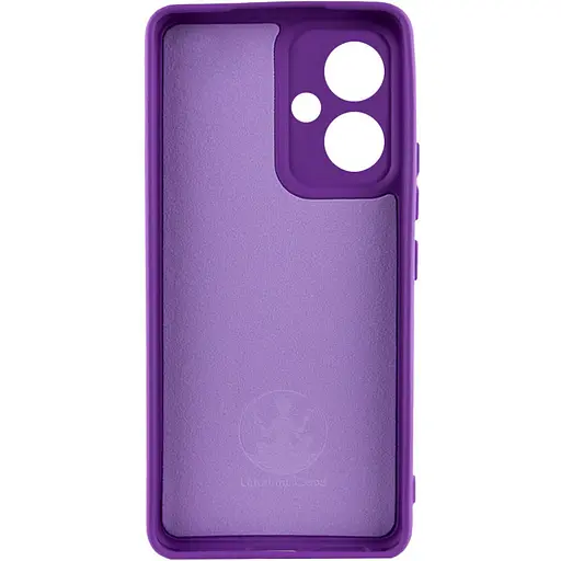 Чохол Lakshmi Silicone Cover Full Camera AA для Xiaomi Redmi 13 4G/Poco M6 4G Фіолетовий/Purple - фото 2