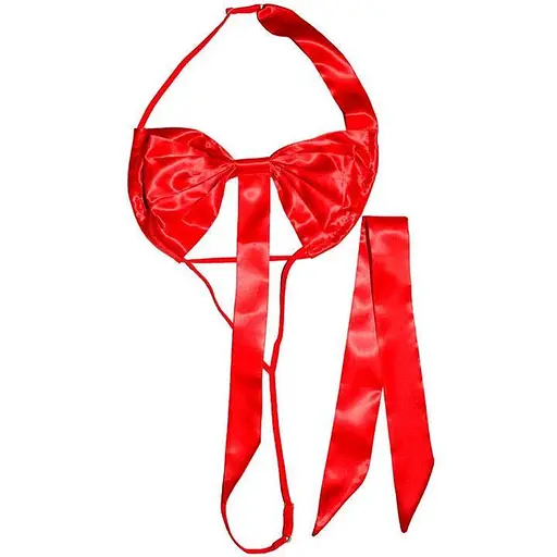 Чуттєвий ігровий наряд 'Сюрприз' S/M/L Червоний K0129-1 - фото 4