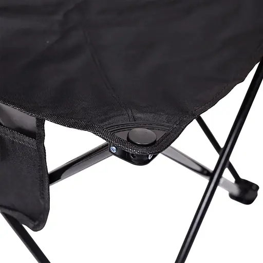 Стілець туристичний Yiwu складаний дитячий 42x41x72 см чорний крісло для кемпінгу туризму пікніка дачі природи SJ-0030B - фото 7