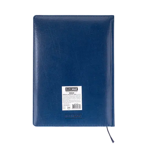 Ежедневник недатированный Buromax Bravo L2U А4 искусственная кожа/поролон 336 страниц синий (BM.20970-02) - фото 4
