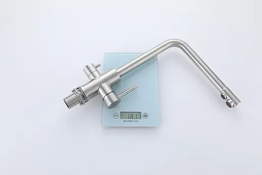 Змішувач для кухні з підключенням до фільтра "Frosh" Nett FS-33 Нержавіюча сталь - фото 8