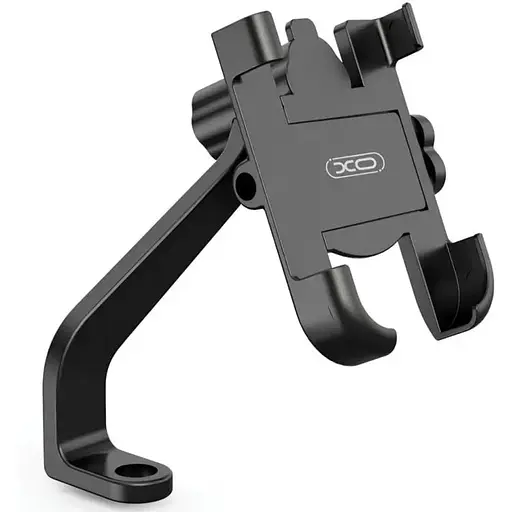Вело-мототримач XO C141 Bicycle Metal Cell Phone Holder чорний - фото 1