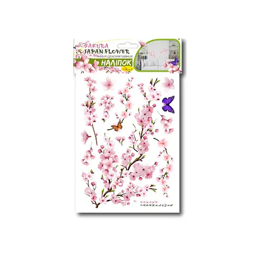 Набір декоративних наліпок А3 Sakura НДН-01-3