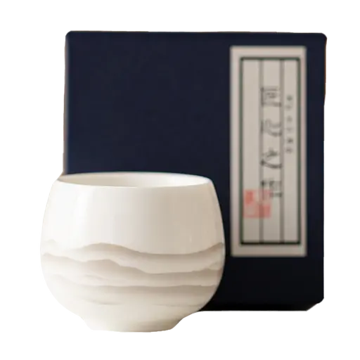 Пиала Белый Фарфор Далекие Горы 130 мл - фото 2