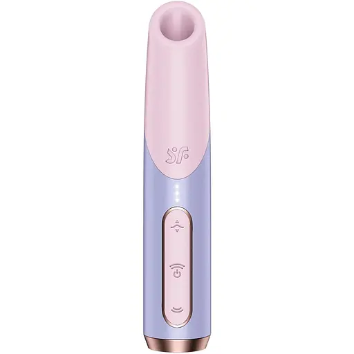 Вакуумний стимулятор клітора Satisfyer Bold Kiss рожевий-блакитний