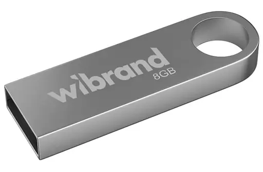 Flash Wibrand USB 2.0 Puma 8Gb Silver - фото 1