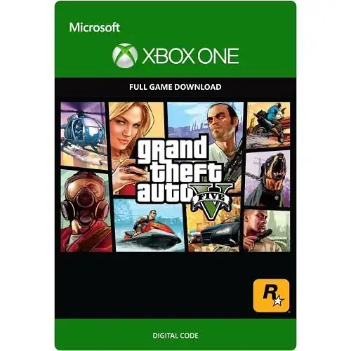Гра GTA V (ваучер на скачування) (російські субтитри) (Xbox One)