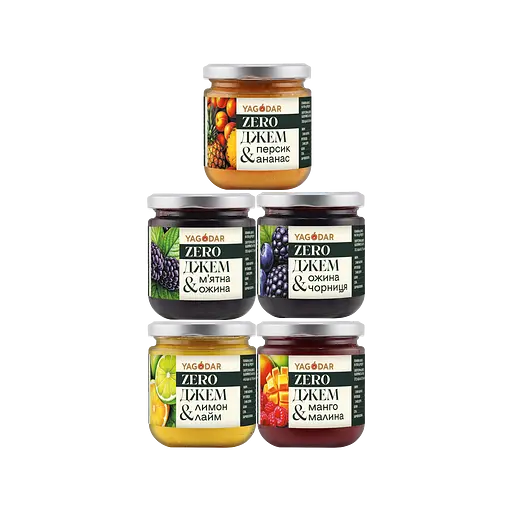 Набор ассорти джемов Yagodar все вкусы 30 шт - фото 2
