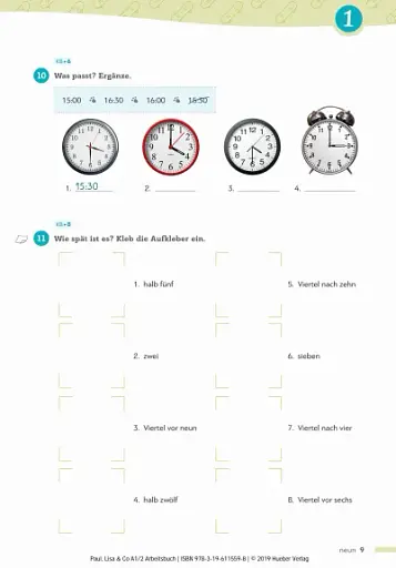 Paul, Lisa & Co. Arbeitsbuch A1.2 - фото 6