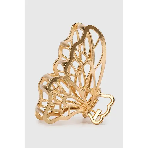 Заколка-краб 7-4,6-18 метелик Золотий (2000990669032A) - фото 1