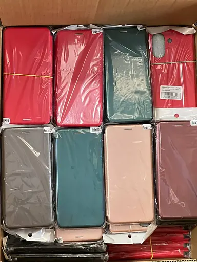 Чехол книжка Xiaomi Redmi 13 эко-кожа Premium Case для смартфона Пудровый - фото 3