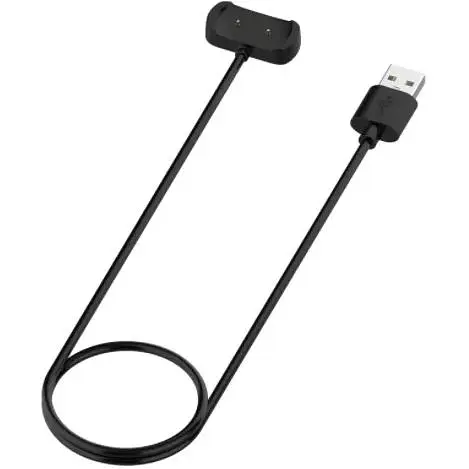 Зарядний пристрій DK CDK для Xiaomi Amazfit Bip 5 кабель (1m) USB (011925) (black) - фото 5