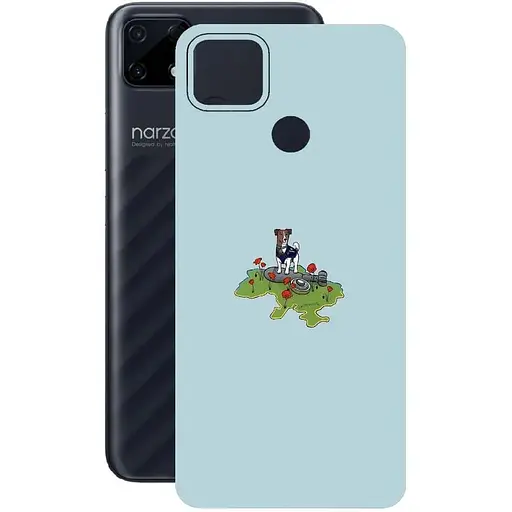 Защитная пленка StatusSKIN для Realme Narzo 30A 2021 Корпус Винил Патрон 2 - фото 1
