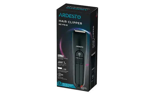 Машинка для стрижки Ardesto HC-Y10-B/5 Вт/черный/LED-индикация заряда - фото 3