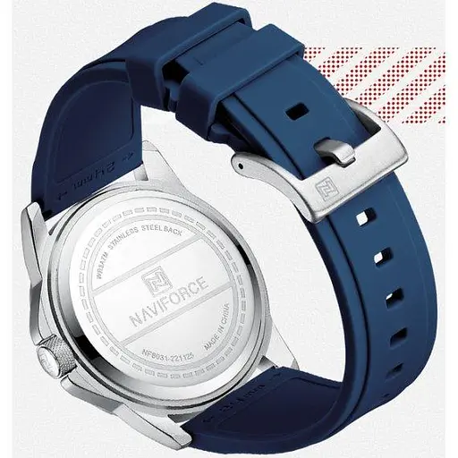 Часы мужские наручные Naviforce Lagune (Синие) - фото 6