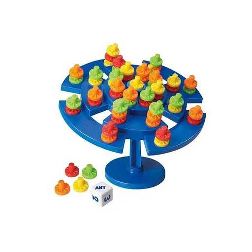 Настільна гра "Stackem" Bambi 007-72 фішки трьох кольорів - фото 1