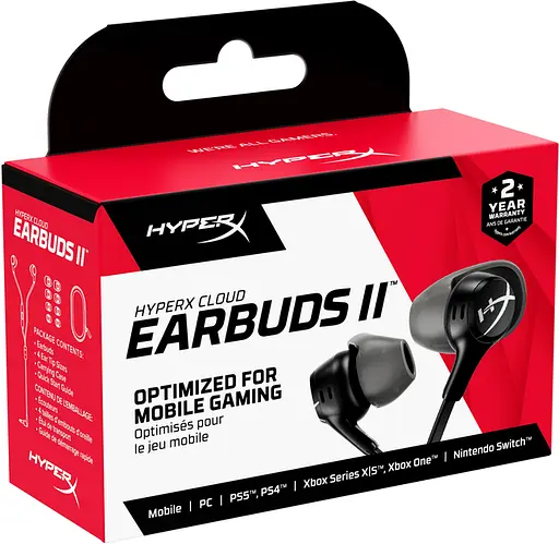 Наушники HyperX Cloud Earbuds II Black (70N24AA) - фото 7