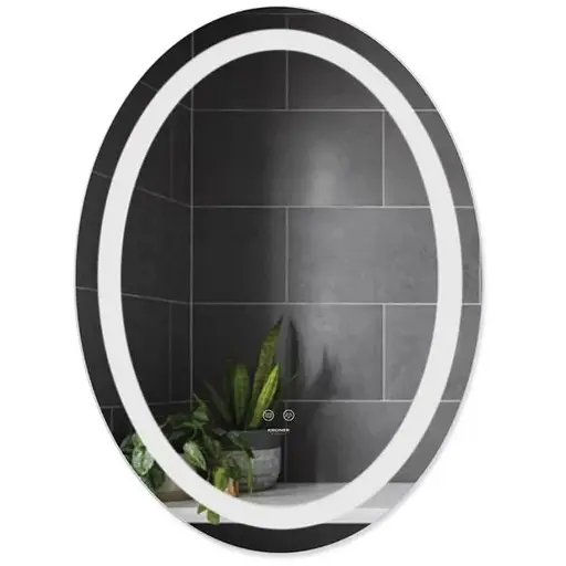 Дзеркало Kroner KRM Spiegel VO1 - 5070 з LED-підсвічуванням та антизапітнінням (CV030040) - фото 1