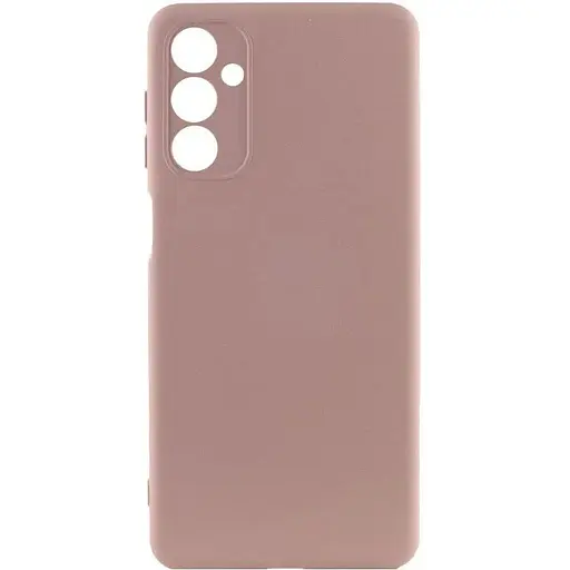 Чохол TPU Getman Liquid Silk Full Camera для Samsung Galaxy A26 5G Рожевий / Pink Sand