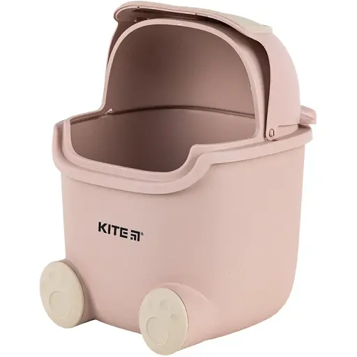 Настольный контейнер для мусора Kite розовый (K24-009-5) - фото 4