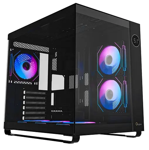 Корпус OCYPUS IOTA C70 BK ARGB (IOTA-C70-BKD600XX-GL) без блока питания - фото 1