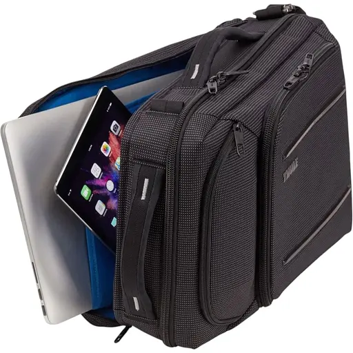 Рюкзак-наплічна сумка Thule Crossover 2 Convertible Laptop 15.6" Bag Black (TH 3203841) - фото 5