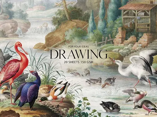 Блок для ескізів та малювання А5 20 арк. MUSE. Професійний блок Muse (ВД-лак) PB-GB-020-050 4823088218152 - фото 1