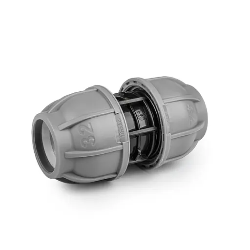 Муфта Bradas для труб PE 25 мм PN10 (DSRA10L2525) - фото 1