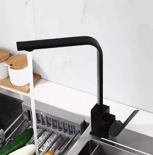 Змішувач для кухні Wezer PRO4A-02-BLACK - фото 2